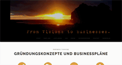Desktop Screenshot of businessplan-hilfe.de