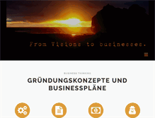Tablet Screenshot of businessplan-hilfe.de